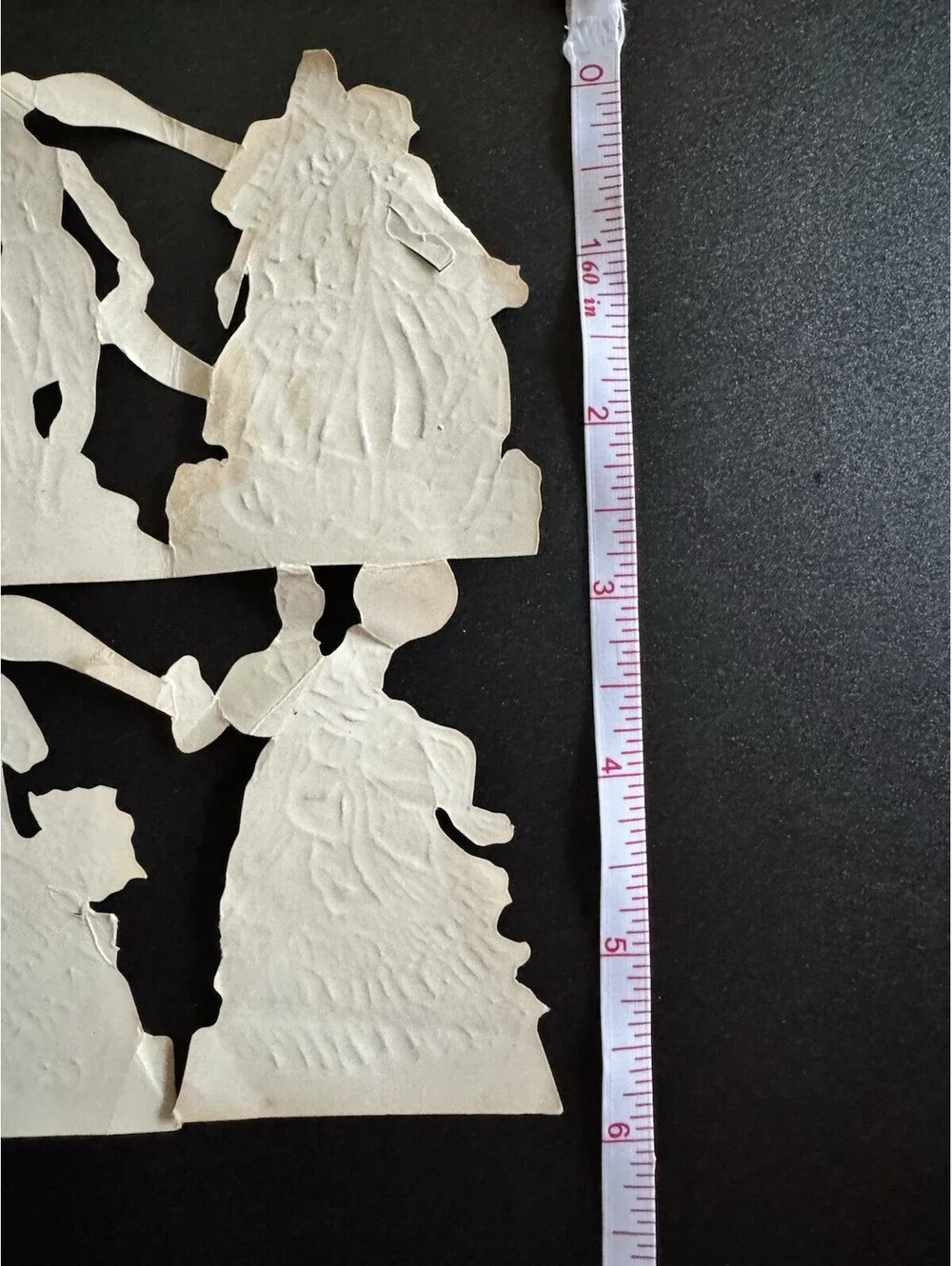 Antique Victorian MLP made in England 1 Sheet Die Cuts Paper Dolls